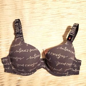 NWT Victoria's Secret T-shirt Push Up Bra